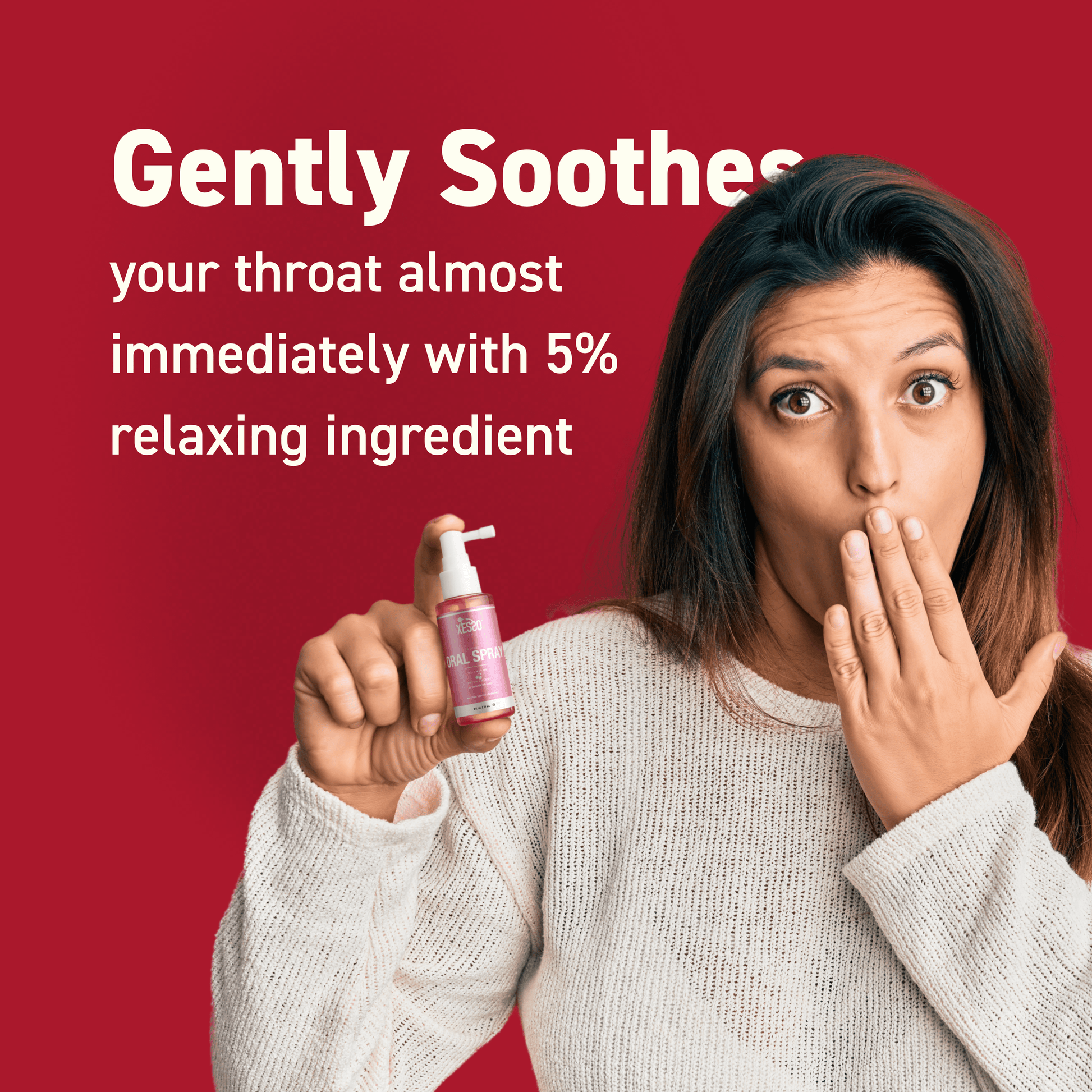 XESSO Lube & More Oral Spray XESSO Flavored Oral Spray, Fresh Cherry