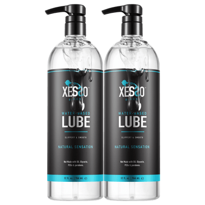 XESSO Lube & More Waterbased Lube XESSO Water-based Lube, 32 fl. oz. Pack of 2 Totaling 64 fl oz